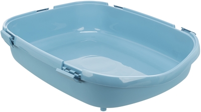 TRIXIE Kattenbak Primo XXL 71×56 cm - Blauw/Wit met Kap