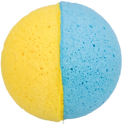 TRIXIE Softballen Softrubber Assorti 3,5×3,5 cm – Set van 4