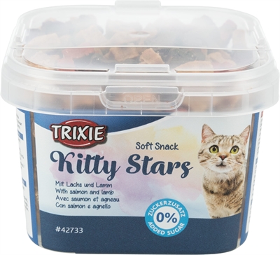 TRIXIE Soft Snack Kitty Stars 6×140 gr - Hondensnacks met Zalm & Lam