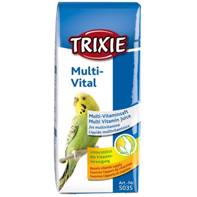 TRIXIE multivitaminesap MULTI-VITAL 6×50 ML – verhoogt weerstand