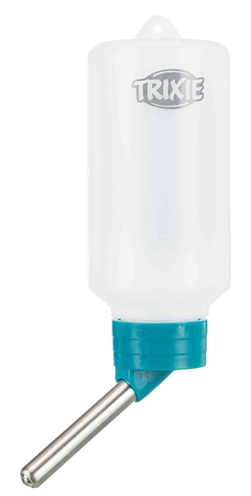 TRIXIE Drinkfles kunststof - draadbeugel & kogelafsluiting - assorti - 100 ml | 18 st
