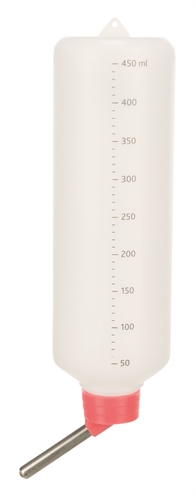 TRIXIE Drinkfles kunststof assorti 450 ml – diverse kleuren