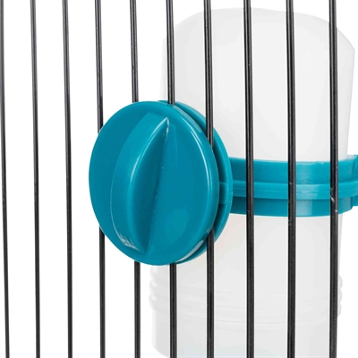 TRIXIE Drinkfles Kunststof Assorti 125 ML – Schroefbevestiging