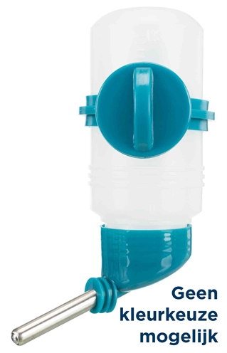 TRIXIE Drinkfles Kunststof Assorti 125 ML – Schroefbevestiging