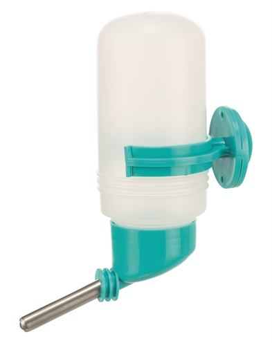 TRIXIE Drinkfles kunststof met schroefbevestiging & kogelafsluiting | 250 ml - assorti - 12 st