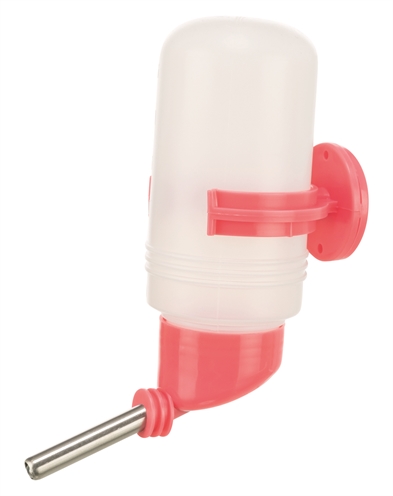 TRIXIE Drinkfles kunststof met schroefbevestiging & kogelafsluiting | 250 ml - assorti - 12 st