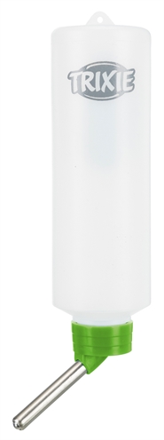 TRIXIE Drinkfles kunststof met draadbeugel en kogelventiel - assorti - 250 ml (3 st)