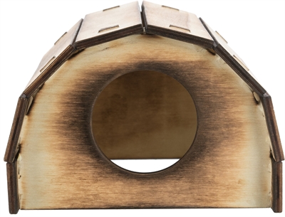 TRIXIE Hamsterhuis Mikkel Gevlambd Hout 13×12×9 cm – 2 st