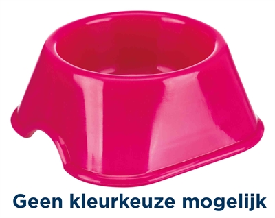 TRIXIE Fressnapf Kunststoff 6 cm - farblich sortiert, 60 ml