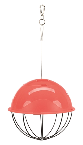 TRIXIE Voerspeelbal Food Ball met afneembaar deksel & beschermring - assorti - 16x16x16 cm, 3 st