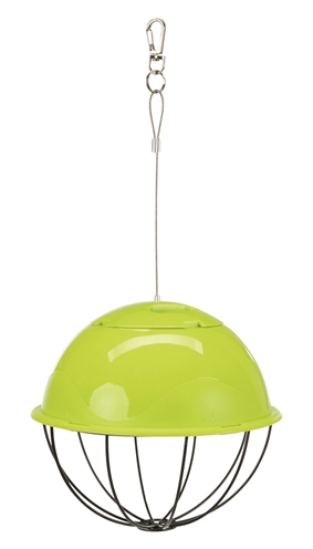TRIXIE Voerspeelbal Food Ball met afneembaar deksel & beschermring - assorti - 16x16x16 cm, 3 st