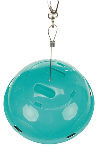 TRIXIE Voerspeelbal Food Ball met afneembaar deksel & beschermring - assorti - 16x16x16 cm, 3 st