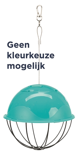 TRIXIE Voerspeelbal Food Ball met afneembaar deksel & beschermring - assorti - 16x16x16 cm, 3 st