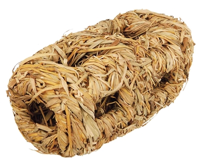 TRIXIE Hamsternest Dubbel | 100% natuurlijk gras - 19×10×10 cm - 3 st