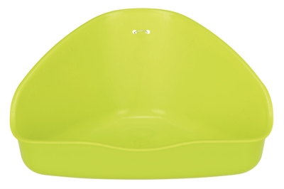 TRIXIE Hoektoilet Assorti - ruimtebesparend, makkelijk te reinigen - 16x12x7 cm