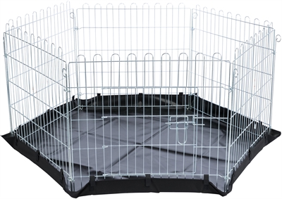 TRIXIE Konijnenren Bodem 6250/6253 70×90 cm – Zwart