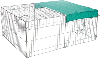 TRIXIE zonwering voor ren 116×72 cm – polyetheen