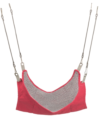 TRIXIE Rattenhangmat Hangmat Schapenvacht-look - Assorti - 30x30 cm (set van 3)