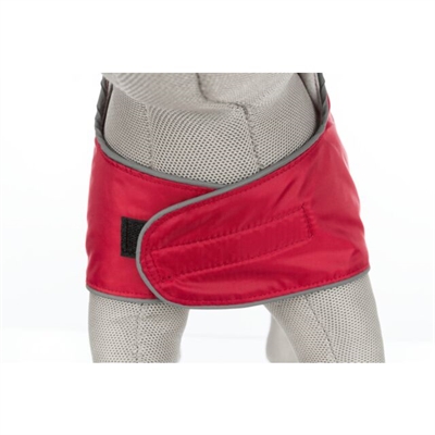 TRIXIE Hondenjas Orléans waterdicht & fleece gevoerd - rood - 30 cm