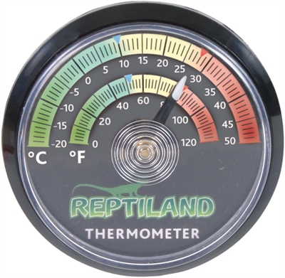 TRIXIE Reptielen thermometer analoog 5×5 cm – meetbereik -20°C tot 50°C