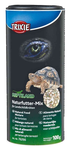 TRIXIE Natuurvoermix voor Landschildpadden 6x100 gr – Gemengd Voer
