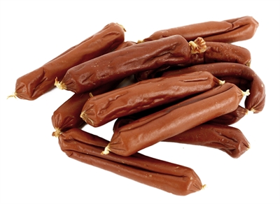 WANPY Hondensnack Oven-Roasted Duck Sausages – 100% natuurlijk & rijk aan eiwitten - Eend - 100 g