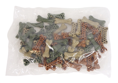 TRIXIE Kauwsnack Denta Fun Veggie Bot Plantaardig tandverzorgend - Assorti - 12 cm, 40 st