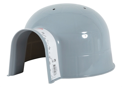 ZOLUX Iglo Knaagdierhuis Plastic Grijs 30×26,5×17 cm – L