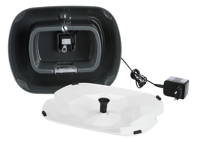 TRIXIE Terrarium klemlamp Reptiland Reflector – hittebestendige keramische fitting, UVB-versterkend, gaaskap - 14x17 cm