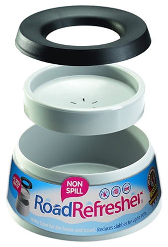ROAD REFRESHER Drinkbak Voor Onderweg Groen LARGE 24×10 cm – Antislip