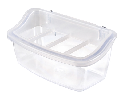 IMAC Voerbakje Gea 11,5×6×5,5 cm – Kunststof voor Vogels