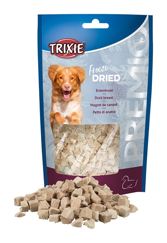 TRIXIE HONDENSNACK EENDENBORST 50 GR – GEVRIESDROOGD, Rijk aan Eiwit