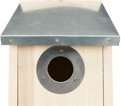 TRIXIE Nestkast voor spreeuwen Grenenhout met spechtbescherming - Houtkleur - 18 x 31 x 16 cm