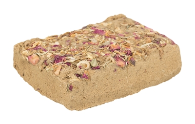 TRIXIE Knaagsteen Kleisteen met Bloesems - natuurlijke klei - 100 g