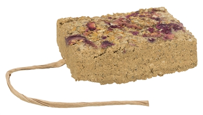 TRIXIE Knaagsteen Kleisteen met Bloesems - natuurlijke klei - 100 g