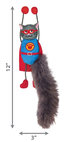 KONG Kattenspeelgoed KONG CONNECTS MAGNICAT 30,5×7,5×2,5 cm – Superhelden-kat