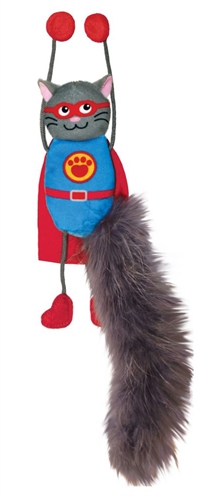 KONG Kattenspeelgoed KONG CONNECTS MAGNICAT 30,5×7,5×2,5 cm – Superhelden-kat