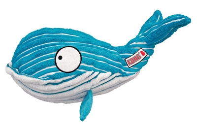KONG hondenspeelgoed Cuteseas Walvis 30×16×11 cm – perfect voor knuffelen