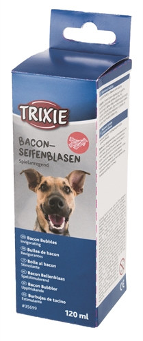 TRIXIE Bellenblaas Baconsmaak 120 ml – Hondenspeelgoed