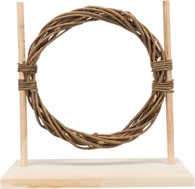 TRIXIE Agility Set voor Konijnen Horde met Ring 28×12×26 cm – Hout