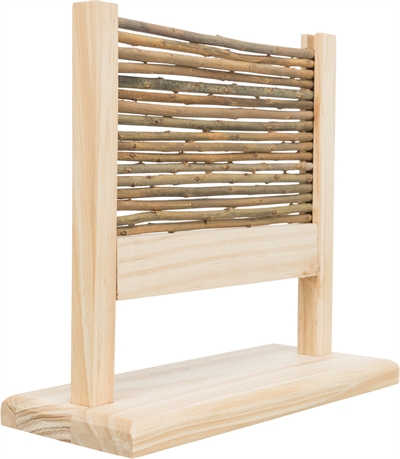 TRIXIE Agility Set voor Konijnen Horde met Ring 28×12×26 cm – Hout