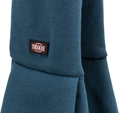 TRIXIE Draagtas Buikdrager Sling Blauw/Grijs 22×20×60 cm – Hondentas