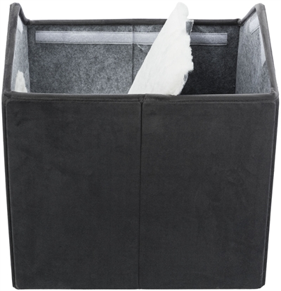 TRIXIE Hondenmand Kattenmand Huis Livia 38×41×44 cm – Grijs/Wit