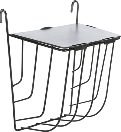 TRIXIE Hooiruif Hangend met Deksel 13×12×18 cm – Metalen voor konijnen