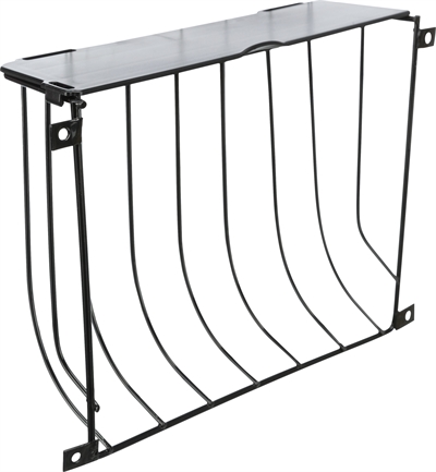TRIXIE Hooiruif hangend met deksel | Schroefgaten, houdt hooi langer vers - 22x6x16 cm