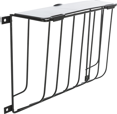 TRIXIE Hooiruif hangend met deksel | Schroefgaten, houdt hooi langer vers - 22x6x16 cm