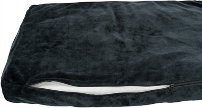 TRIXIE Hondenkussen Jimmy 80×55 cm – Zwart met Pootprint