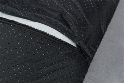 TRIXIE hondenmand Harvey 80×65 cm – Grijs/Wit