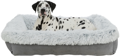 TRIXIE hondenmand Harvey 80×65 cm – Grijs/Wit