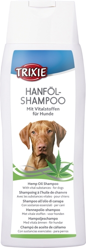 TRIXIE honden shampoo Hennepolie 250 ml – sterk hydraterend